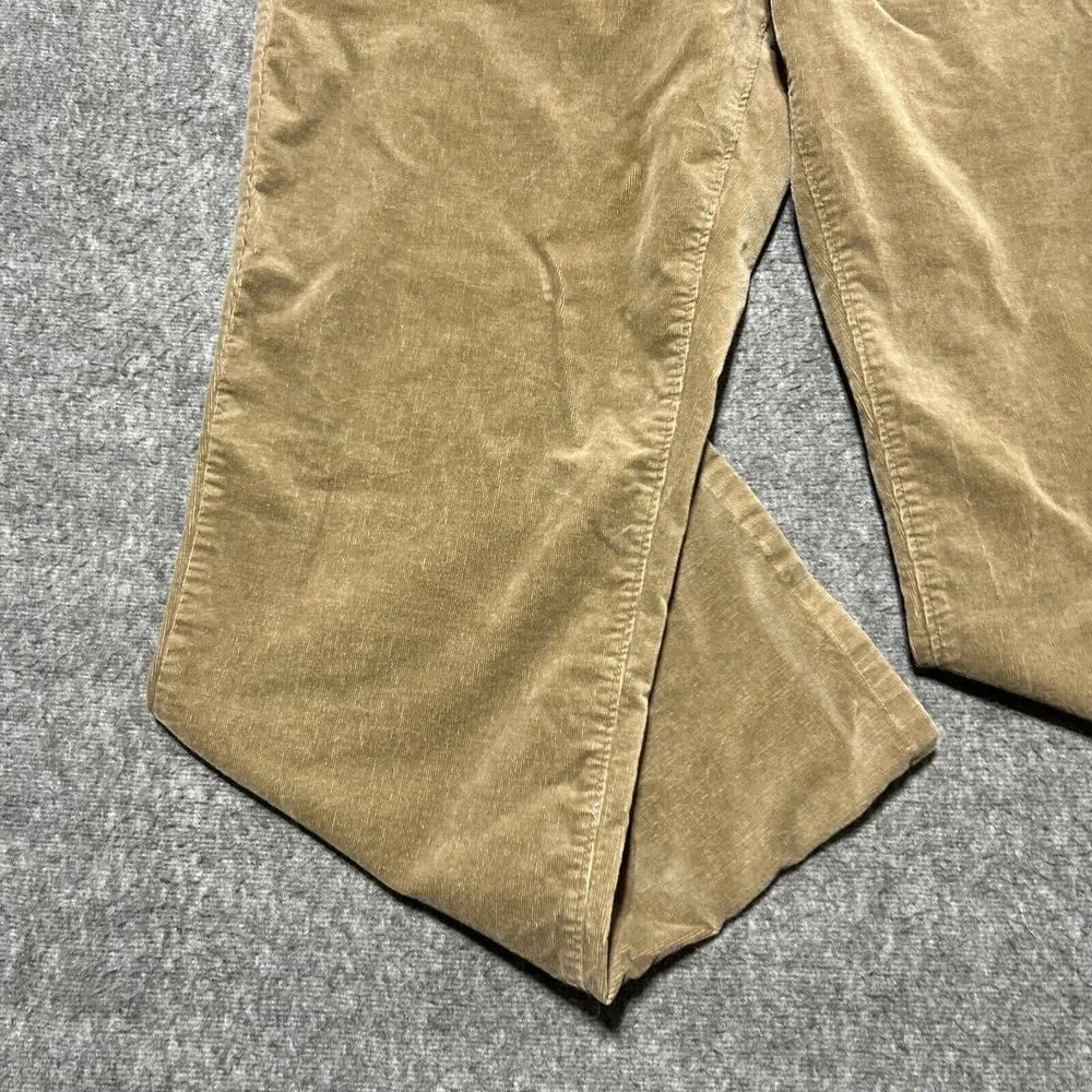 Williams & Kent Corduroy Pants‎ Mens 38 Beige Chino Straight Khaki Retro Casual